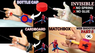 4 Amazing Spiderman web shooter | 4 easy Spiderman web shooter | DIY Spiderman web