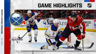 Sabres @ Capitals 11/8/21 | NHL Highlights