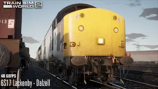 6S17 Lackenby - Dalzell - Tees Valley Line - Class 37 - Train Sim World 2