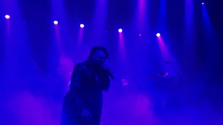 Marilyn Manson performing Say10 @The Rapids Theater in Niagara Falls NY on 2/9/18