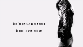 Lisa Marie Presley - S.O.B. (Lyrics)