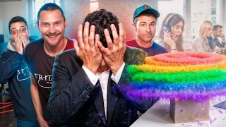 GLITTERBOMBING a Scam Call Center w/ Mark Rober