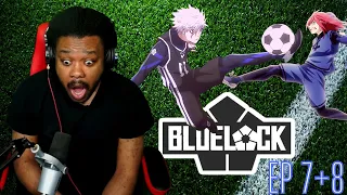BLUE LOCK EPISODE 7 AND 8 REACTION || "The Formula for Goals"