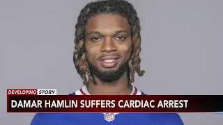 Buffalo Bills' Damar Hamlin in critical condition after cardiac arrest on Monday Night Football