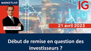 Analyse des marchés 11h  21/04/2023  (CAC40 DAX40 SP500 DOWJONES NASDAQ100..)