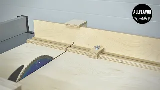 DIY Crosscut Sled for Table Saw | How to Make a Table Saw Sled for Beginners