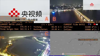 3GD / Three Gorges Dam Live Multicam + Radar 1080P