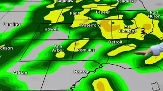 Metro Detroit weather forecast Oct. 25, 2022  -- 6 p.m. Update