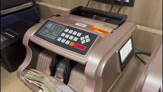 Cash counting machine