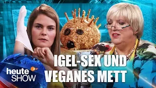 Veganen Mettigel selber machen – mit Hazel Brugger und Claudia Roth | heute-show