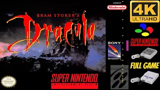 Bram Stoker's Dracula [SNES] Longplay Walkthrough Playthrough Full Movie Game [4K60ᶠᵖˢ UHD🔴]