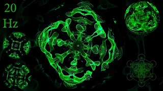 Cymatics Experiment 10-20 Hz Square Wave Sound Visualization Through Water Vibration