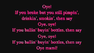 Pitbull-Oye Lyrics ♥