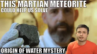 Strange Martian Meteorite That Points At Origins of Water On Earth