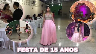 FESTA DE 15 ANOS *Vlog*