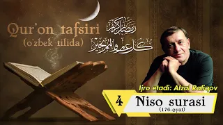Qur'on tafsiri - Niso surasi (Afzal Rafiqov ijro etadi)