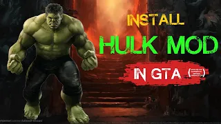 How to install Hulk mod in GTA 5 (2023) GTA V OpenIV Mods