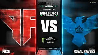 @AtlantaFaZe vs @royalravens | Major I Qualifiers Monster Matchup | Week 4 Day 2