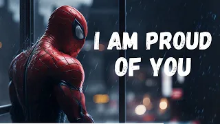 Spiderman Tells You He Is Proud of You (AI voice)
