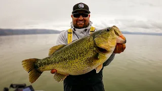 Raw Fishing Footage on Clearlake! Giant Bass Caught!! Spring Bass Fishing!