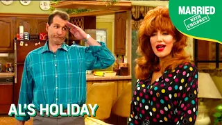 Al Takes A Vacation In The Living Room | Married With Children