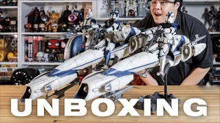 AMAZING! - Hot Toys Star Wars Commander Appo & Heavy Weapons Clone Trooper BARC Unboxings