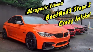 BMW F80 M3 - BOOTMOD3 STAGE 2 - TOO much POWER in the WET!