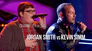 Chandelier | Blind Auditions | Jordan Smith vs Kevin Simm | The Voice