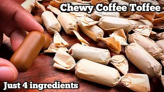 The Secret to Perfect Homemade Coffee Toffee Candy Recipe | Kopiko Coffee Candy Recipe !