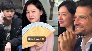 Kim Soo Hyun's Reaction with Kim Ji Won during the Bvlgari Product launch in Singapore