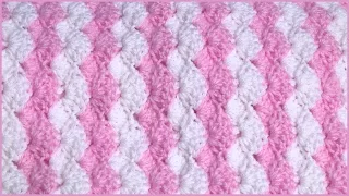 How to Crochet a Baby Blanket Using a Shell Stitch