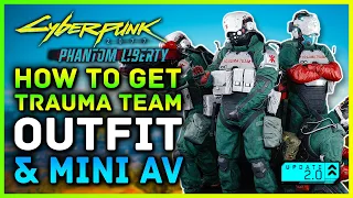 Cyberpunk 2077 - How To Get The SECRET Trauma Team Armor Set & Apartment Reward!