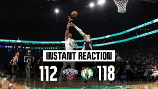 INSTANT REACTION: 'Resilient' Celtics "play the right way" in fourth quarter to earn comeback win