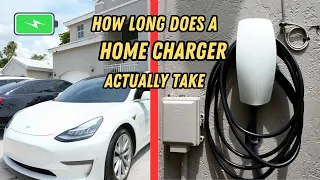 How Long Does A Tesla Home Charger Actually Take