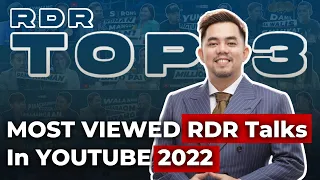 #RDRTop3 | Most Viewed RDR Talks In YouTube 2022