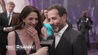 Nominee Marin Hinkle & Emmy Winner Tony Shalhoub ("The Marvelous Mrs. Maisel") 2019 Primetime Emmys