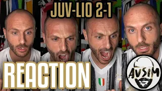 Quasi in lacrime per l'eliminazione. Juventus-Lione 2-1 live reaction ||| Avsim Live