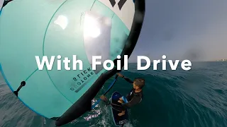 FOIL DRIVE - light wind wingfoil tests