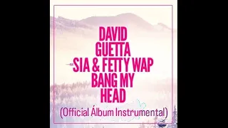 David Guetta Ft. Fetty Wap Ft Sia Bang My Head (Official Album Instrumental) [HD]