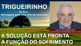 05/11 -TRIGUEIRINHO - A SOLUÇÃO ESTÁ PRONTA - A FUNÇÃO DO SOFRIMENTO