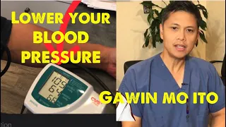 High Blood Pressure:.Pinakamabisang paraan para Bumaba ang High Blood Pressure.