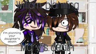 William planning Michael's daughter's d3ath / My AU / FNAF / gacha_duvar / #aftonfamily #fnaf