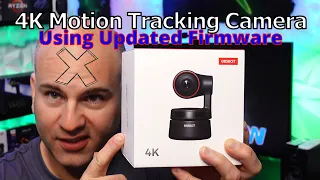 Obsbot Tiny 4K Motion Tracking Smart Camera (Firmware Updated Testing)