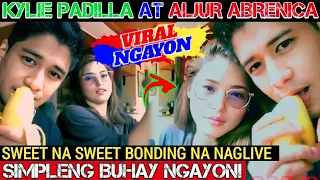 Hala! Kylie at Aljur Abrenica sweet bonding na naglive sa bagong buhay.