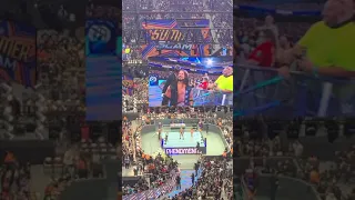 Summer Slam live!! 2021 Aj Styles and Omos entrance