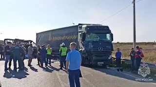 И опять "Деловые линии". Спички в глазах- итог: Три человека погибли в ДТП в Нижегородской области