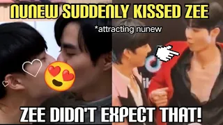 [ZeeNuNew] Zee Got Surprised When NuNew Suddenly Kiss Him - Zee is Attracting Nunew in Tiktok