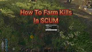 How To Farm Kills In SCUM With Phoenix Tears | PVP Gameplay