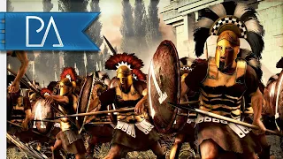 ATHENS VS SPARTA SIEGE BATTLE! Peloponnesian War - 4v4 Siege - Total War: Rome 2