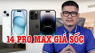 Tư vấn điện thoại iPhone 14 Pro Max 256GB GIÁ CỰC SỐC hơn hẳn 15 Plus